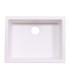 LS-GC48 Single Bowl Granite Composite Sink White