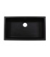 LS-GC78 Single Bowl Granite Composite Sink Black