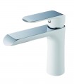 LS-BF1 Bathroom Faucet Chrome White