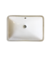 LS-C6ADA Undermount Ceramic Sink White