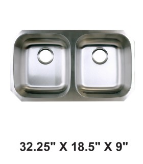 LS-88 Double Bowl Kitchen Sink
