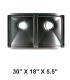 LS-H88ADA Double Bowl ADA Kitchen Sink