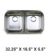 LS-ADA88 Double Bowl ADA Kitchen Sink