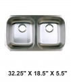 LS-ADA88 Double Bowl ADA Kitchen Sink