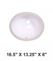 LS-C1S Undermount Ceramic Sink White