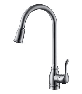 LS-805102 Kitchen Faucet Brushed Nickel