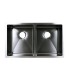 LS-H88 Double Bowl Zero Radius Kitchen Sink 32” X 19” X 10”